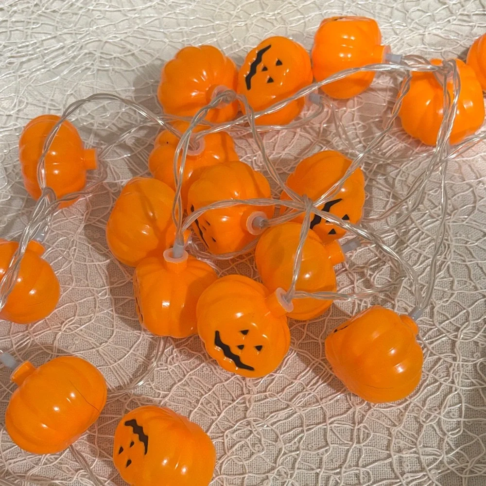 Halloween Pumpkin String Lights